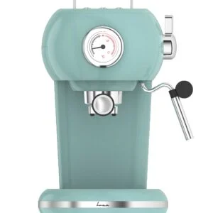 Espressor Heinner FEM-D15RGR verde cu presiune 15 bari și rezervor detașabil 1.2L