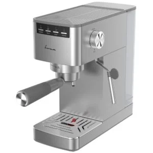 Espressor Heinner FEM-D15SS inox cu presiune 15 bari și funcție espresso dublu