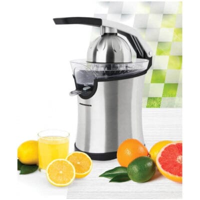 Storcător de citrice Heinner Aren HCP-160SS, 160W, 2 conuri, filtru inox - imagine 5