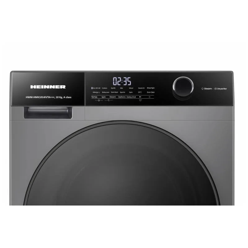 Masina de spalat Heinner HWM-HMK1014IVTA+++, 10 kg, 1400 rpm, Inverter - imagine 3