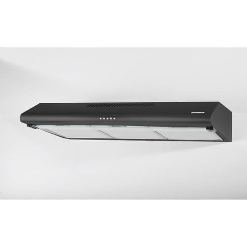 Hotă tradițională Heinner HCH-490-BK, 90 cm, 304.5 m³/h, 3 viteze, neagră - imagine 2