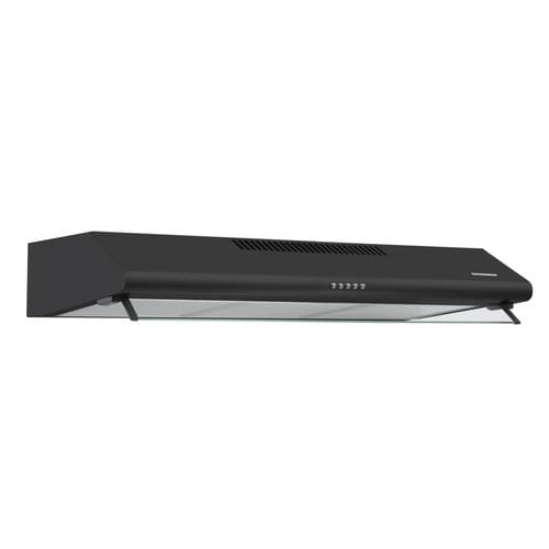 Hotă tradițională Heinner HCH-490-BK neagră 90 cm cu absorbție 304.5 m³/h și 3 viteze