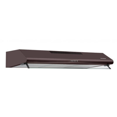 Hotă tradițională Heinner HCH-490-BRW maro 90 cm cu absorbție 304.5 m³/h și 3 viteze