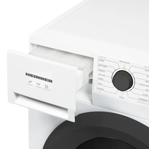 Uscător de rufe cu pompă de căldură Heinner HHPD-M8N13PBKE++, 8 kg, 16 programe, display LED, Alb - imagine 4