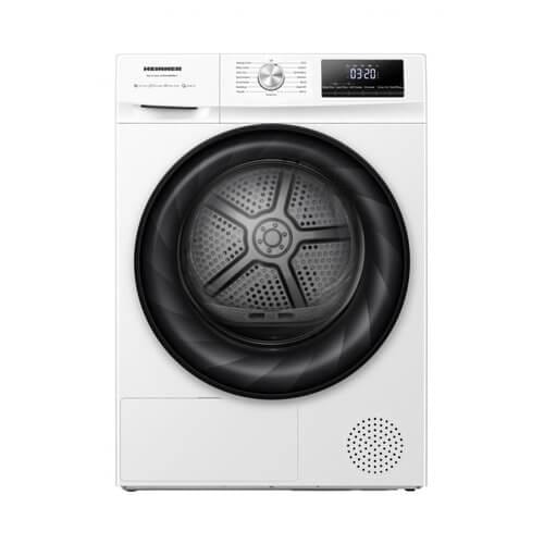 Uscător de rufe cu pompă de căldură Heinner HHPD-H90FRA++ 9 kg alb
