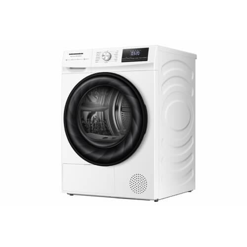 Uscător de rufe Heinner HHPD-H90FRA++ 9 kg alb Allergy Care și Baby Care pentru haine delicate