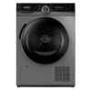 Uscător de rufe Heinner HHPD-M9K3SA+++ 9 kg cu pompă de căldură motor Inverter și control Touch argintiu