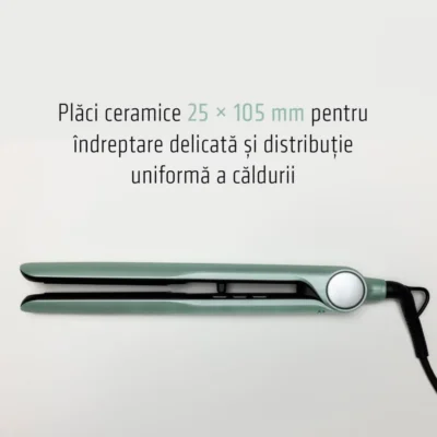 Placă de păr Heinner cu funcție Plasma pentru reducerea electrizării
