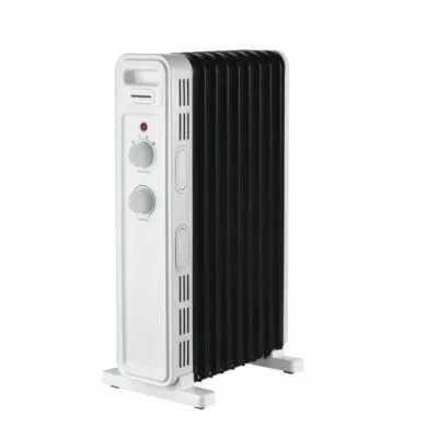 Calorifer cu ulei Heinner HOH-M09WH-BK cu 9 elemenți și putere maximă 2000W
